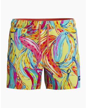 Speedo Redondo Edge Volley Banana Swim Shorts - Multicolour