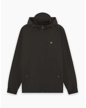 Lyle & Scott Lyle & Scott Big & Tall Zip Through Softshell Jacket - Black