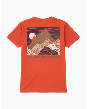 Columbia Csc Back Logo T-Shirt - Orange