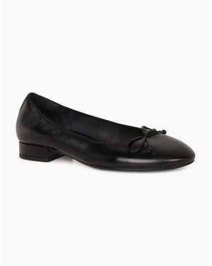 Gabor Honour Ballet Court Shoes - Black