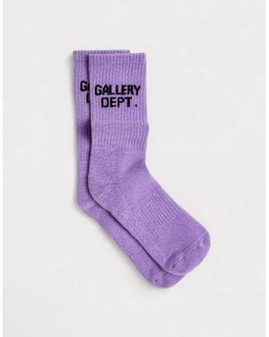 GALLERY DEPT. Clean Socks Flo - Purple