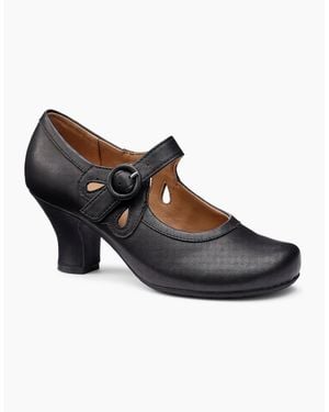 Hotter Broadway Court Shoes - Black