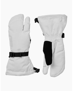 SealSkinz Congham Split Finger Mittens - White