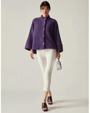 James Lakeland Batwing Jacket - Purple