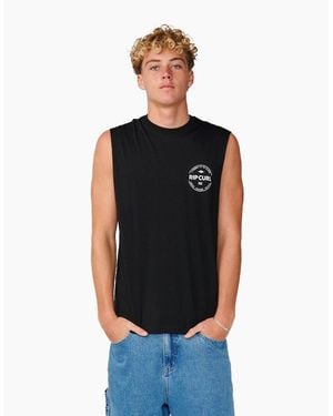 Rip Curl Rip Curl Staple Muscle Vest - Black
