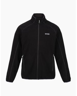 Regatta Hadfield Full Zip Fleece Jacket - Black