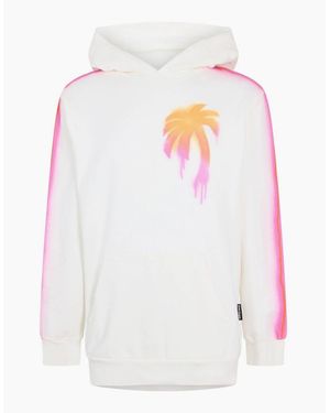 Palm Angels Palm Palm Hoodie - White