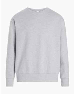 Calvin Klein Modern Terry Sweatshirt, Heather - Grey
