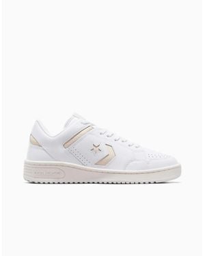 Converse Adults Weapon Leather Low Top Trainers - White