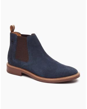 Base London Sussex Chelsea Boots - Blue
