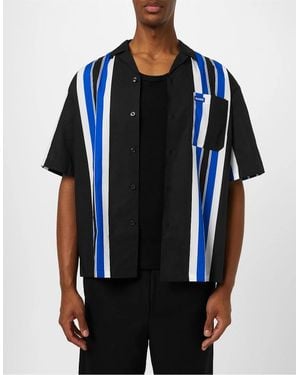 BOSS Eligino Relaxed Fit Short Sleeve Shirt - Black