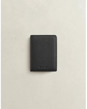 GANT Leather Bifold Card Holder - Black