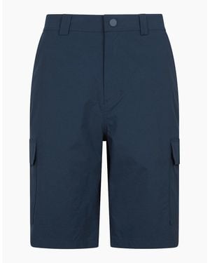 Mountain Warehouse Delta Stretch Cargo Shorts - Blue