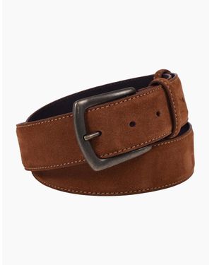 Elliot Rhodes Tan Suede Belt Tan - Brown
