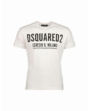 DSquared² Ceresio 9 Milano T-Shirt - White