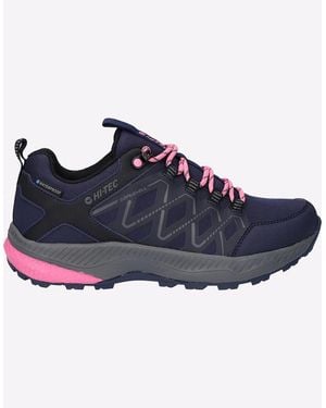 Hi-Tec Diamonde Low Waterproof Hiking Shoes Dark - Blue