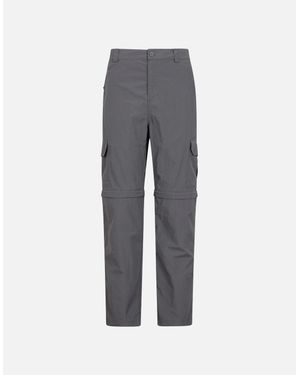 Mountain Warehouse Explore Zip-Off Trousers - Grey