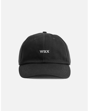 Wax London Spencer Peach Cotton Sports Cap - Black