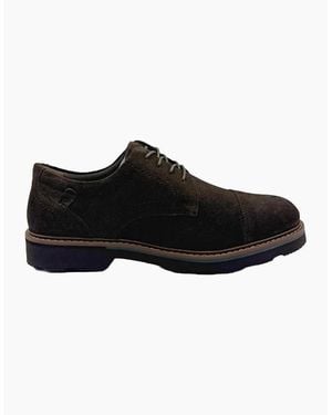 Rockport Charlee Toe Cap Shoes - Black