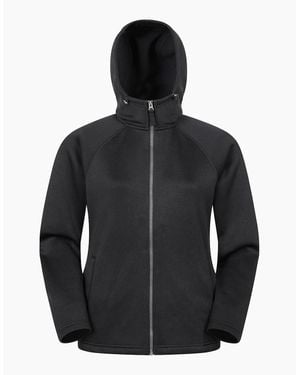 Mountain Warehouse Ladies Nevis Full Zip Hoodie - Black