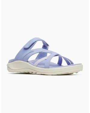 Merrell District 4 Leather Sandals - Blue