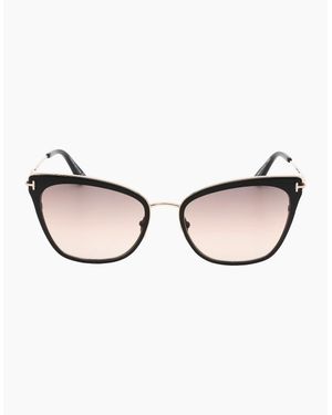 Tom Ford Ft0843 Faryn 01B Sunglasses - Brown