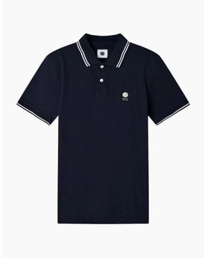 Pretty Green Rayner Ss Polo - Blue