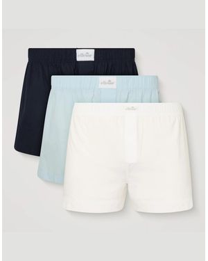 Ellesse Labotte 3 Pack Boxer Short - Blue
