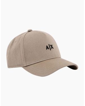 ARMANI EXCHANGE Baseball Cap Driftwood - Natural