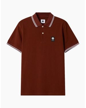 Pretty Green Rayner Ss Polo - Brown