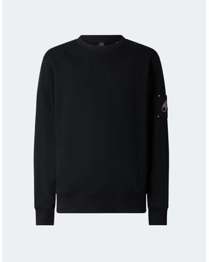 Moose Knuckles Hartsfield Crew Sweatshirt - Black