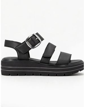 Remonte D3N50 Ankle Strap Sandals - Black