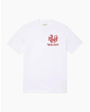 Replay Biker T-Shirt - White