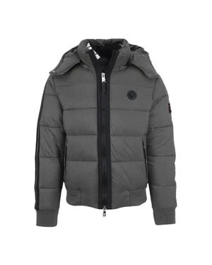 Philipp Plein Plein Sport Padded Taped Sleeve Jacket - Grey