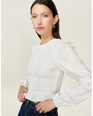 OMNES Kaloppe Top - White