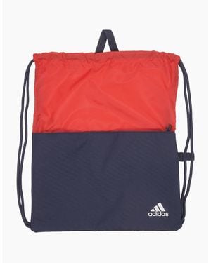 adidas Gym Bag Zipped Front Pocket - Red
