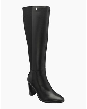 Ravel Bywell Heeled Knee High Boots - Black