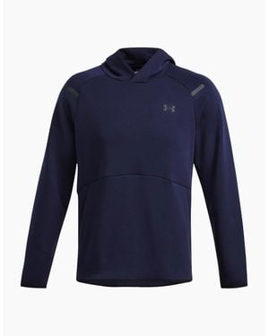 Under Armour Hooded Neck Raglan Sleeve Fleece Hoody - Blue