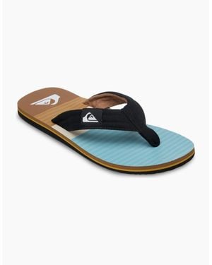 Quiksilver Molokai Screen Flip Flops - Blue