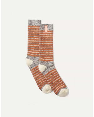 SealSkinz Attleborough Bamboo Mid Lightweight Crew Socks - White
