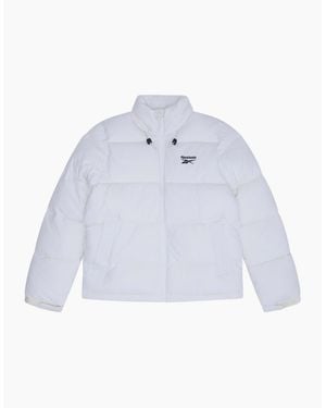 Reebok Rayna Hooded Puffer Jacket - White