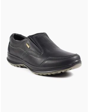Grisport Melrose Slip On Shoes - Black
