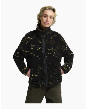 Jack Wolfskin Stone Lite Full Zip Fleece - Black