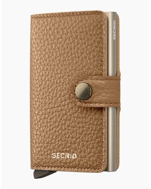 Secrid Pebble Mini Wallet Cappuccino - Natural