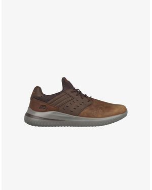 Skechers 210308/Cdb Delson Trainers Dark - Brown