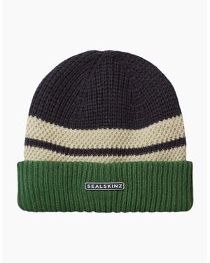 SealSkinz Bittering Textured Beanie - Green