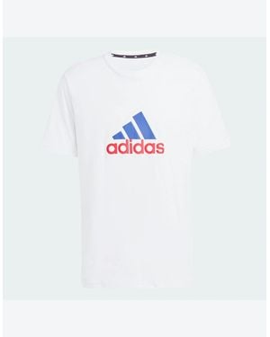adidas Future Icons Badge Of Sport T-Shirt - White