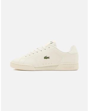 Lacoste Carnaby Cupsole Leather Trainers Off - White