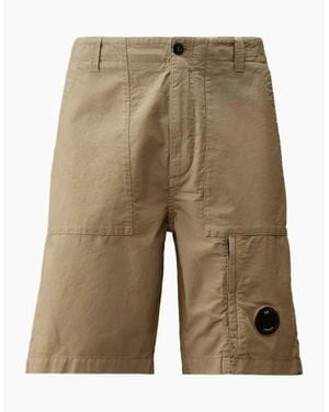 C.P. Company Ottoman Lens Bermuda Shorts - Green