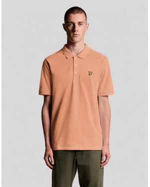 Lyle & Scott Cotton Polo Shirt - Natural